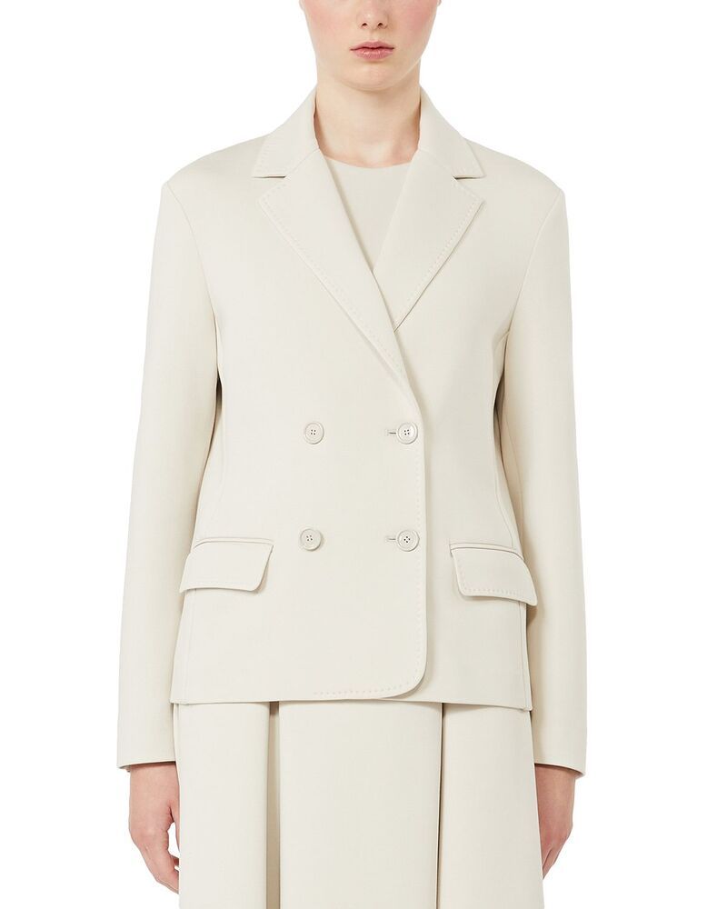 マックスマーラ レディース アウター コート Max Mara Smmbadia Double Breasted Pea Coat Beige ベージュ