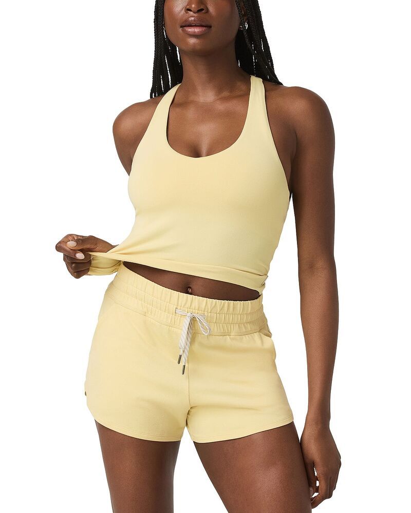 ビュオーリ レディース トップス タンクトップ Vuori Halo Performance Crop Tank Top Lemon Snap
