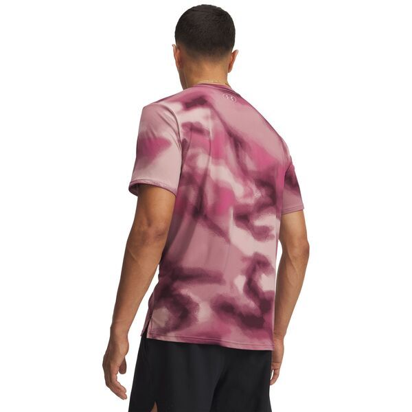 アンダーアーマー メンズ トップス Tシャツ プリント Under Armour Mens Vanish Energy Printed Short Sleeve TShirtourmaline Pink ピンク