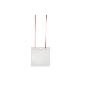 (まとめ)プラス イベント名札50枚入CT-E1 レッド 〔×3セット〕