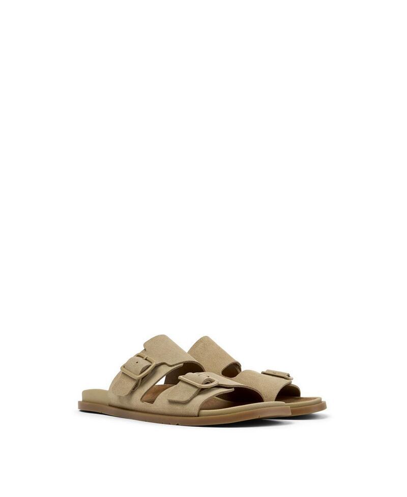 カンペール メンズ シューズ サンダル レザー Camper Mens Lluc 2Strap Leather Sandals Brown ブラウン
