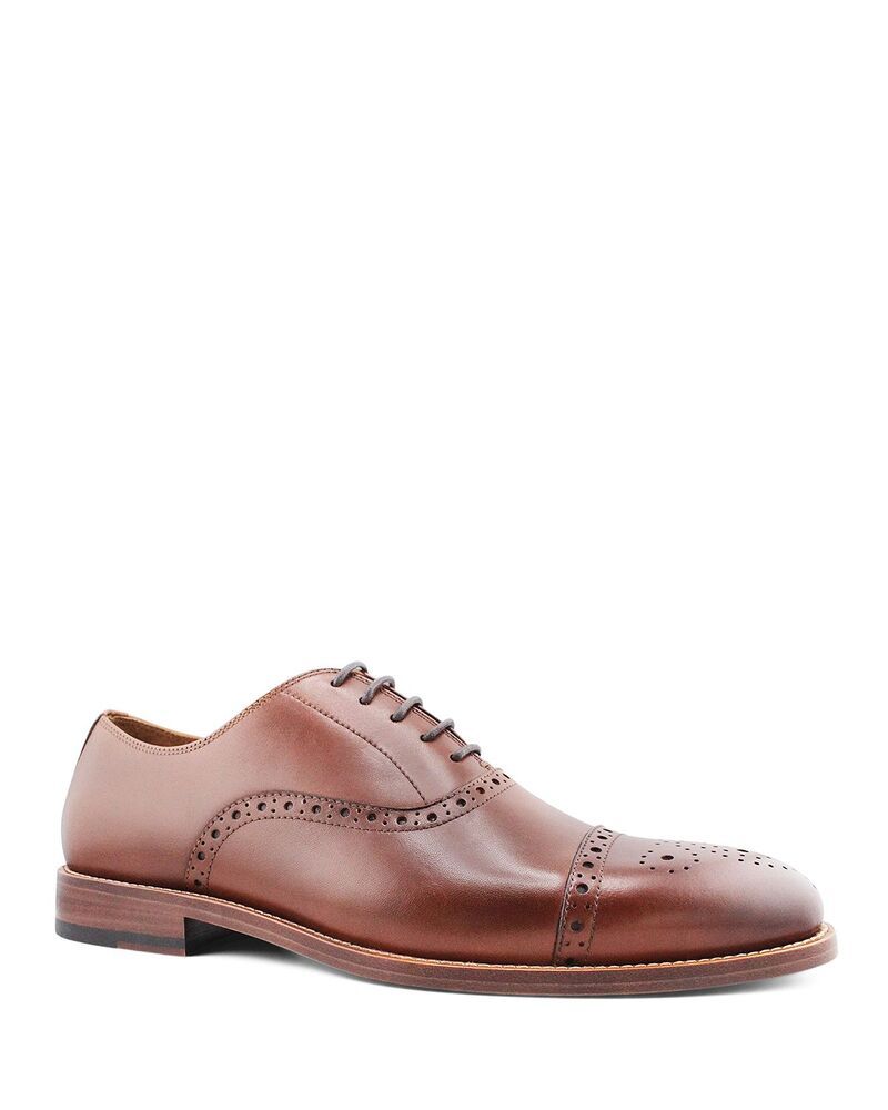 ゴードンラッシュ メンズ シューズ オックスフォード ワンピース キャップ Gordon Rush Mens Bennett Cap Toe Oxfordresshoes Brandy