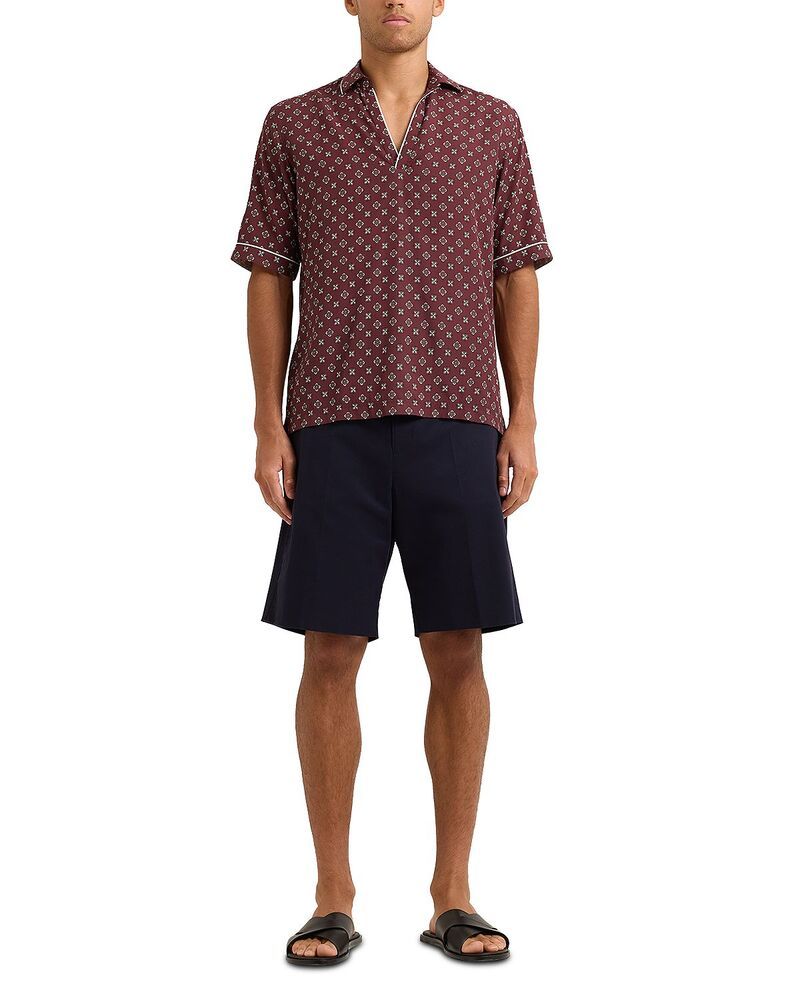 オールバー ブラウン メンズ ボトムス ハーフパンツ・ショーツ ショートパンツ コットン Orlebar Brown Laurent Cotton Blend Shorts Night Iris