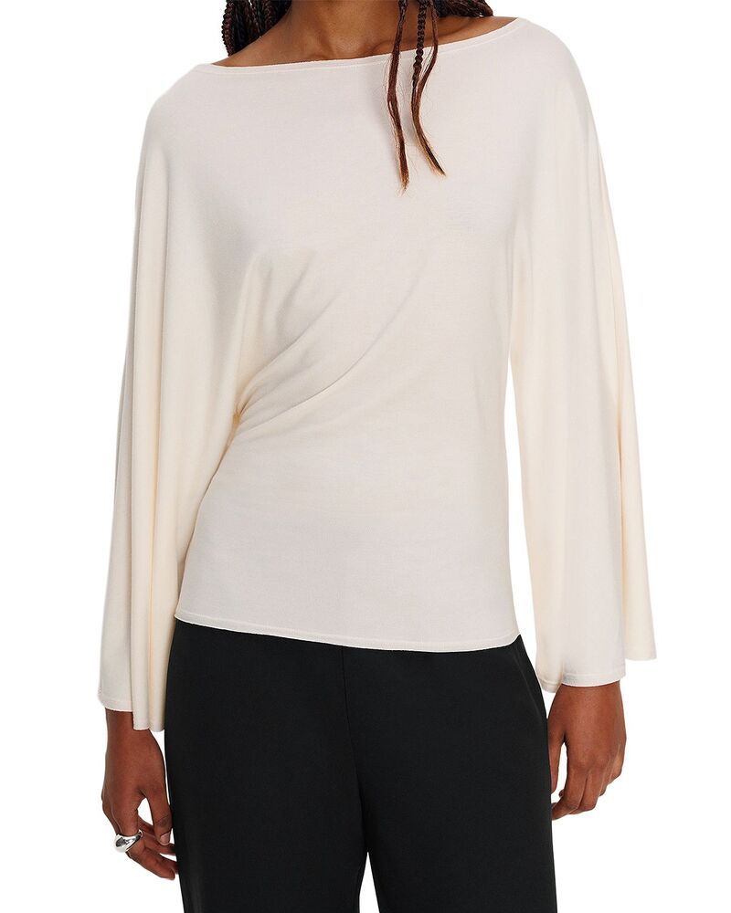 リフォーメーション レディース トップス シャツ ニット Reformation Avery Long Sleeve Knitop Fior Di Latte