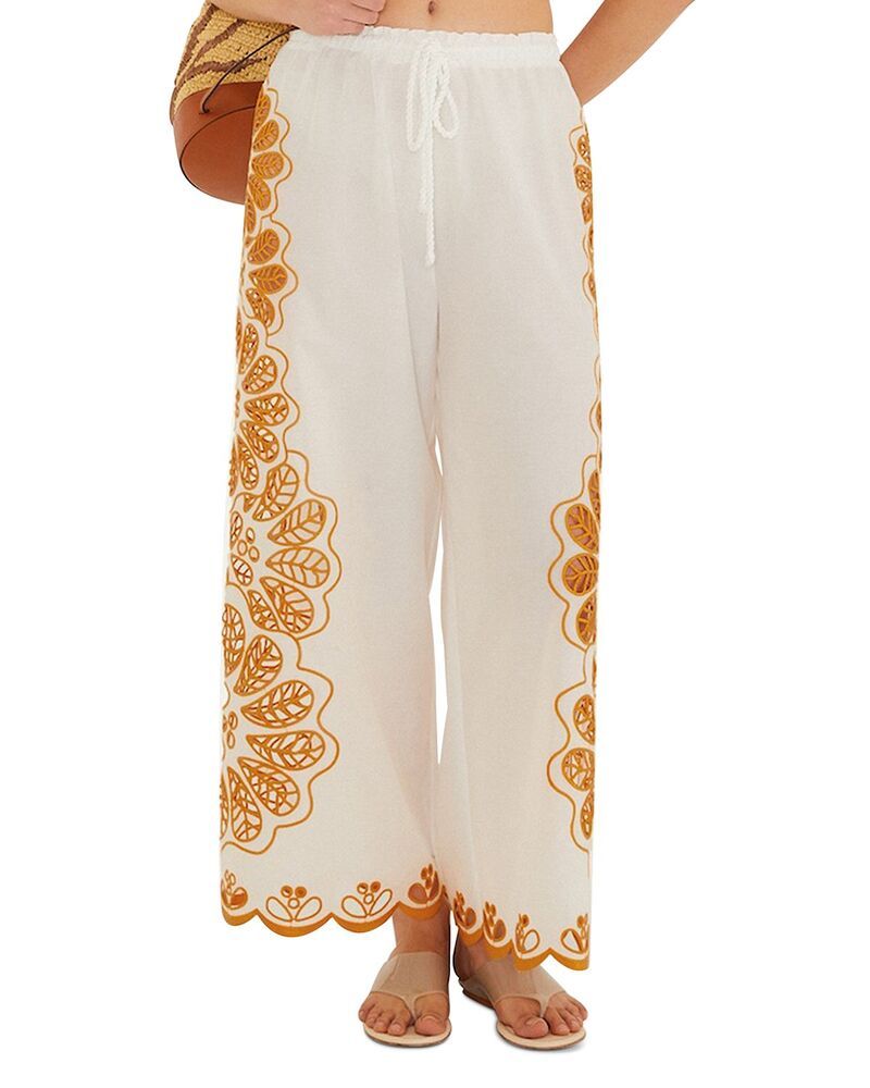 ファーム レディース ボトムス カジュアルパンツ FARM Rio Palermo Pantswim CoverUp OffWhite オフホワイト