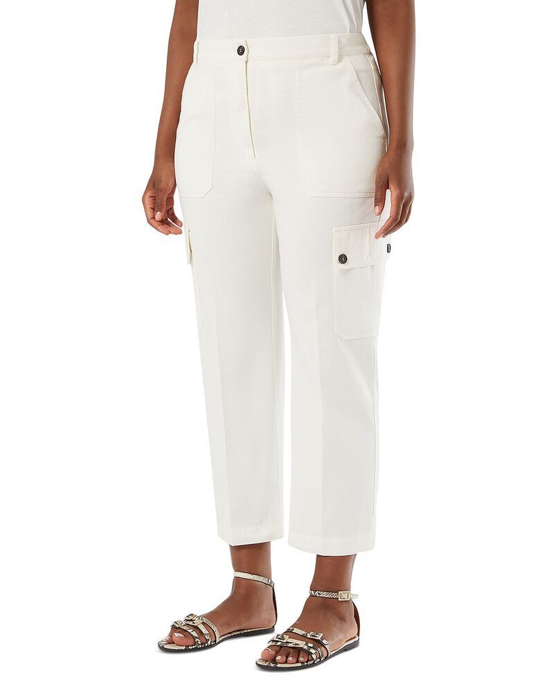 マリナリナルディ レディース ボトムス カジュアルパンツ Marinaldi Mrsvisiera Pants Ivory アイボリー