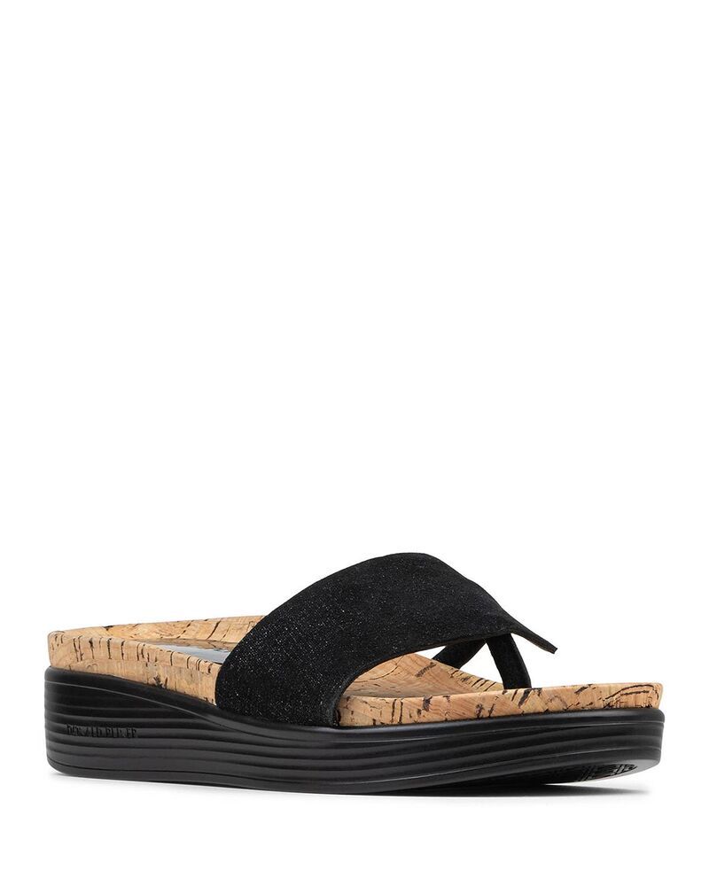 ドナルドプリネール レディース シューズ サンダル Donald Pliner Womens Fifi Wedge Sandals Black ブラック