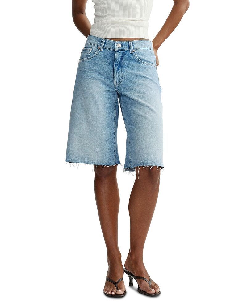 ディーエル 1961 レディース ボトムス ハーフパンツ・ショーツ ショートパンツ デニム DL1961 Abby Relaxedenim Bermuda Shorts Bayside デニム