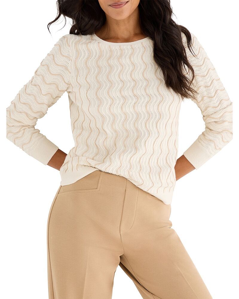 ニックプラスゾーイ レディース アウター ニット・セーター NICZOE Alto Sweater Neutral Multi マルチカラー