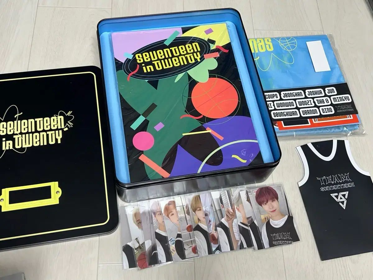 SEVENTEEN バスケット SEVENTEEN in twenty カラット CARAT メンバーシップキット