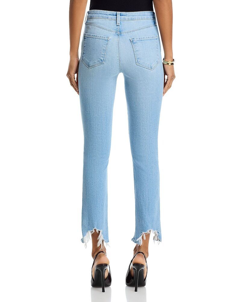 ラジャンス レディース ボトムス デニムパンツ ジーンズ LAGENCE High Line High Rise Skinny Jeans in Rosedale Destruct Rosedale Destruct