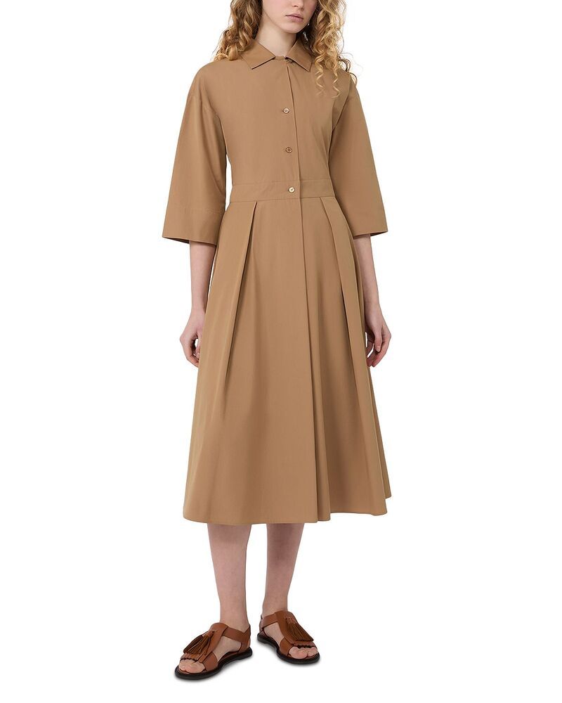 ウィークエンド マックスマーラ レディース トップス シャツ Weekend Max Mara Wkdpadana Shirt Dress Tobacco