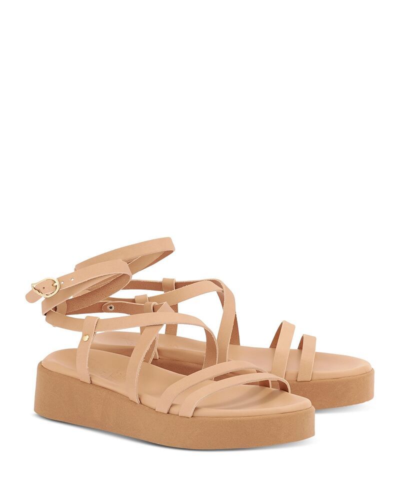 アンシエントグリークサンダル レディース シューズ レザー Ancient Greek Sandals Womens Aristea Leather Sandals Natural