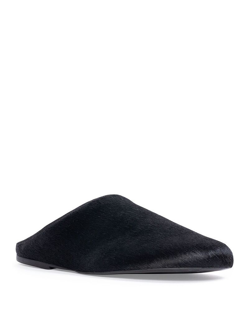 ブラックスエードスタジオ レディース シューズ サンダル Black Suede Studio Womens Arie Calf Hair Mules Black ブラック