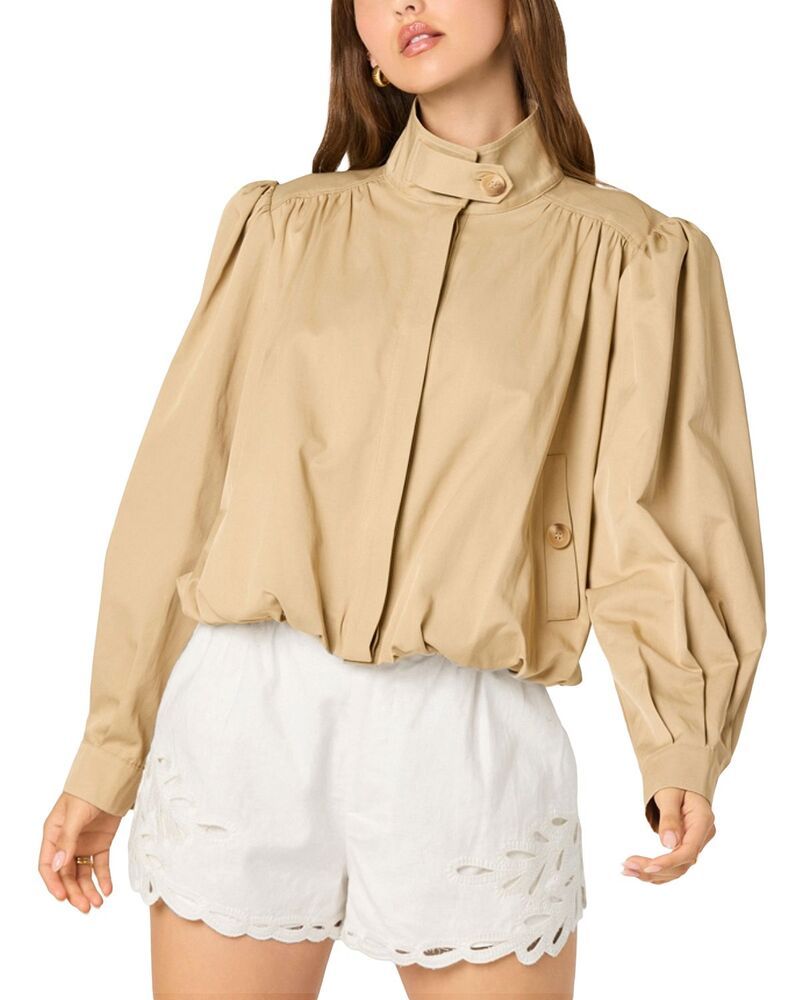 アストール レディース アウター ジャケット・ブルゾン ASTR the Label Estero Jacket Khaki カーキ