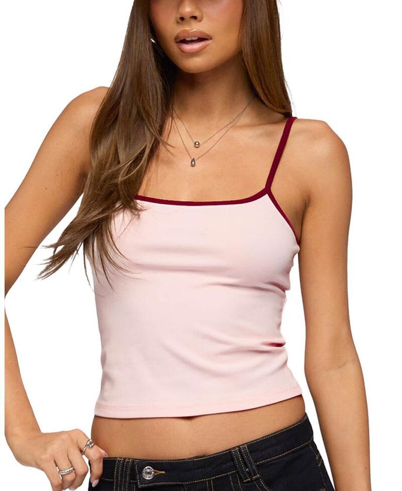 アディクテッド レディース トップス タンクトップ Ediktedeanna Tank Top LightPink ピンク