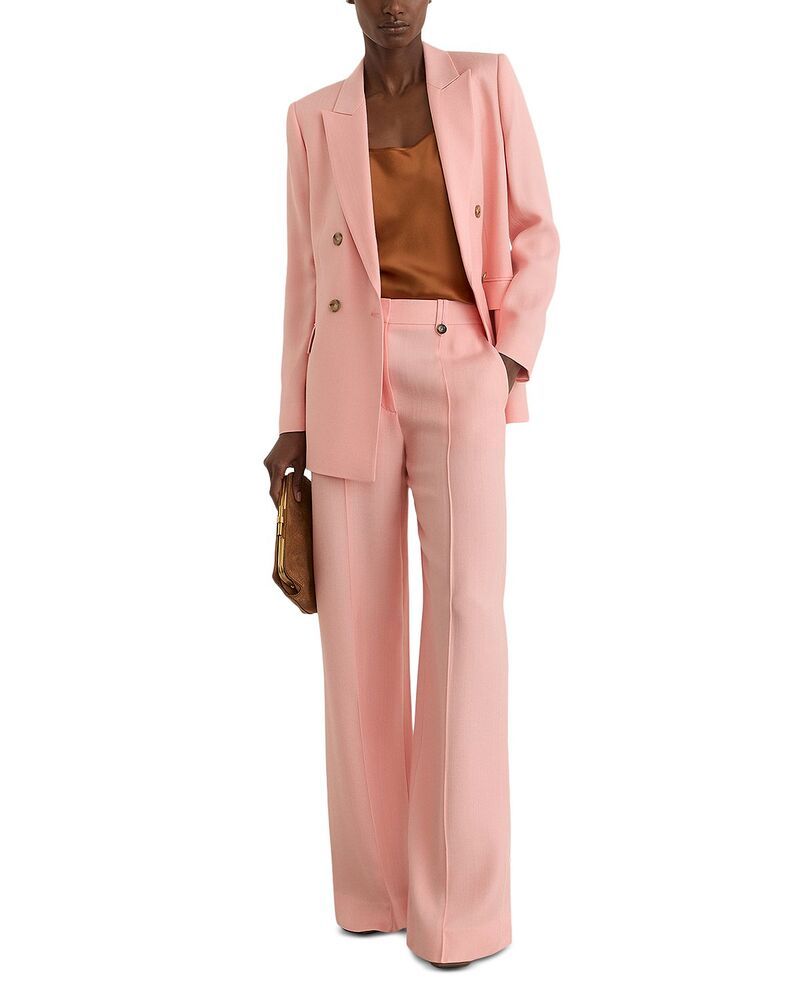 レイス レディース ボトムス カジュアルパンツ REISS Magda Suitrousers Pink ピンク