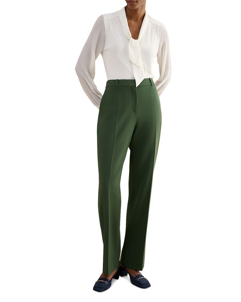 ホッブスロンドン レディース ボトムス カジュアルパンツ HOBBS LONDON Bess Pants Khaki カーキ