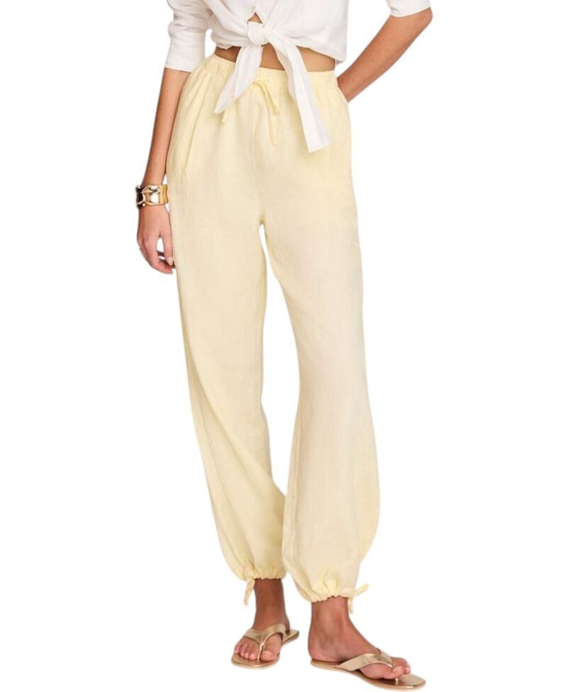 ミルトンベルベット レディース ボトムス カジュアルパンツ リネン Mint Velvet Womens Linen Balloon Trousers Yellow イエロー