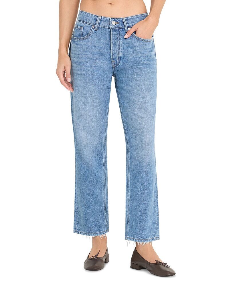 グッドアメリカン レディース ボトムス デニムパンツ アンクル ジーンズ Good American Weightless Boyfriend High Rise Ankle Jeans indigo961 Indigo961