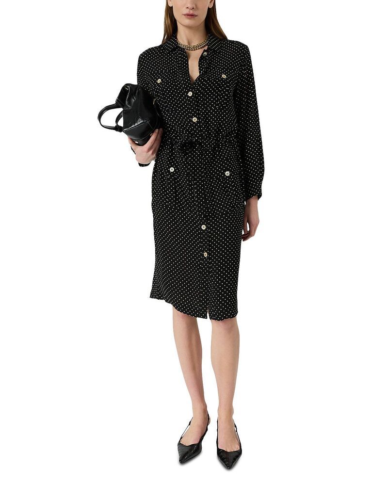ジェラルド・ダレル レディース トップス ワンピース Gerardarel Ruzena Buttonedress Black ブラック