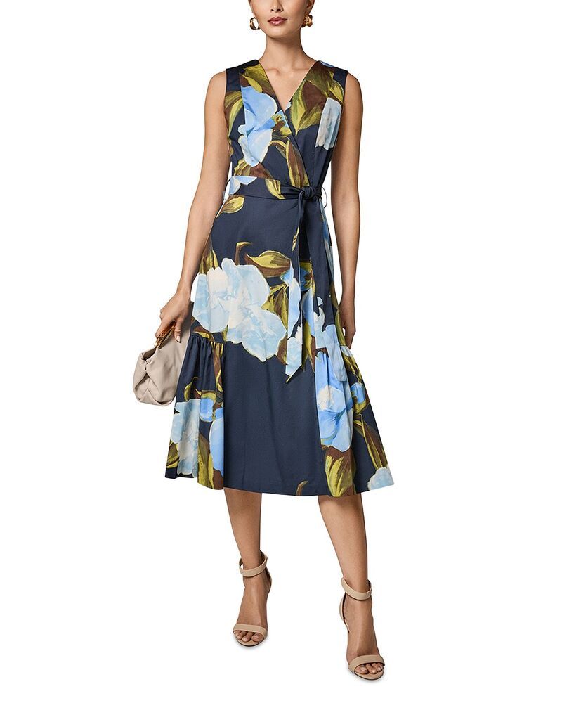 ダナキャラン レディース トップス ワンピース A ライン ミディ Donna Karan A Line Midi Dress Nightfall