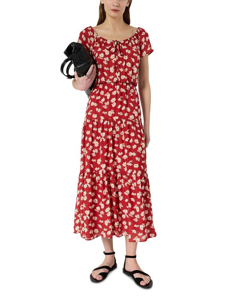 ジェラルド・ダレル レディース トップス ワンピース ティアード Gerardarel Rifka Tieredress Red レッド