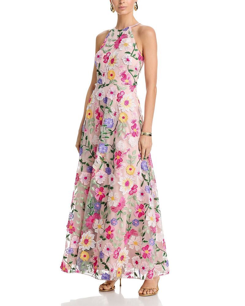 エリザジェイ レディース トップス ワンピース ノースリーブ Eliza J Sleeveless Gown Multi マルチカラー