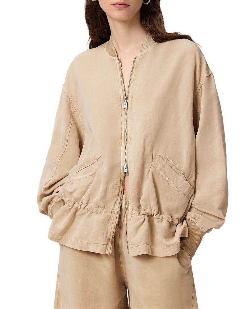 オールセインツ レディース アウター ジャケット・ブルゾン ALLSAINTSofi Jacket Sand Brown ブラウン