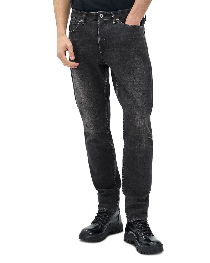 ラグアンドボーン メンズ ボトムス デニムパンツ ニット ジーンズ rag bone rb Miramar Athletic Fit 3 Neo Knit Sweatpant Jeans in Hyde ブルー