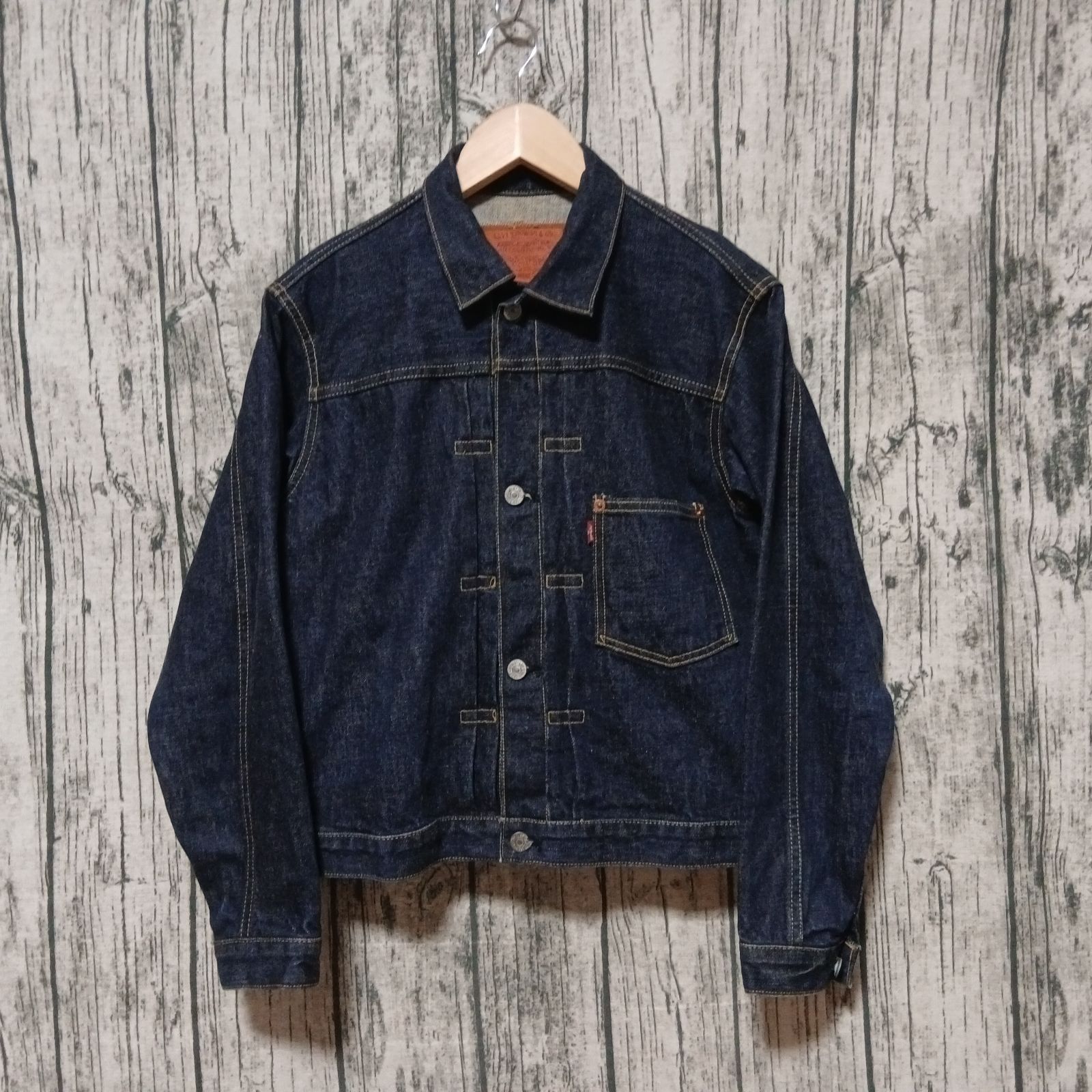 【size 38】大戦 4つボタン 98年製 Levi's 71506XX ファースト 日本製 短丈 濃紺 MADE IN JAPAN 90s 47,999円