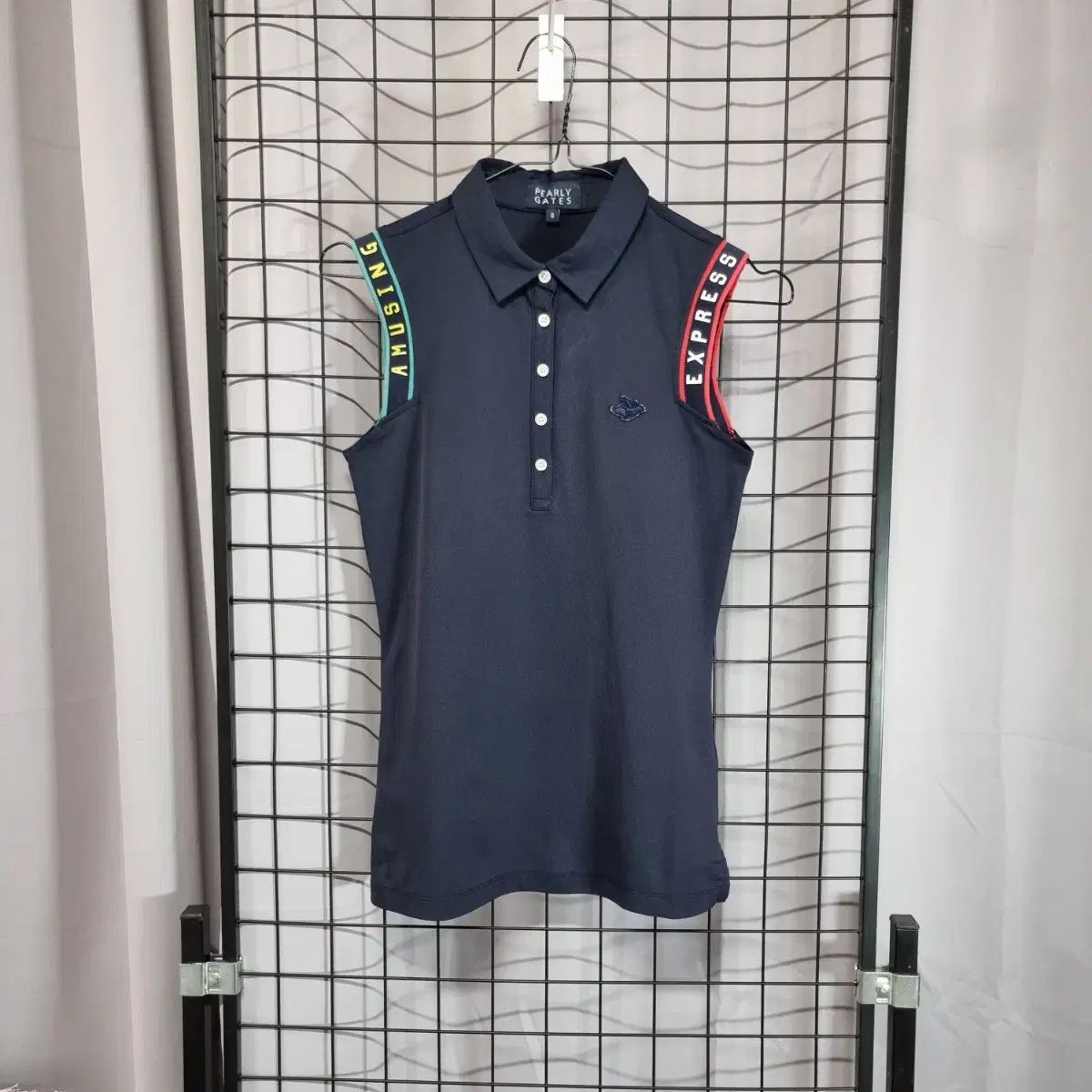 PEARLY GATES パーリーゲイツ ゴルフ ノースリーブ KARA（カラ）Tシャツ レディース ゴルフT ノースリーブTシャツ 0 サイズ