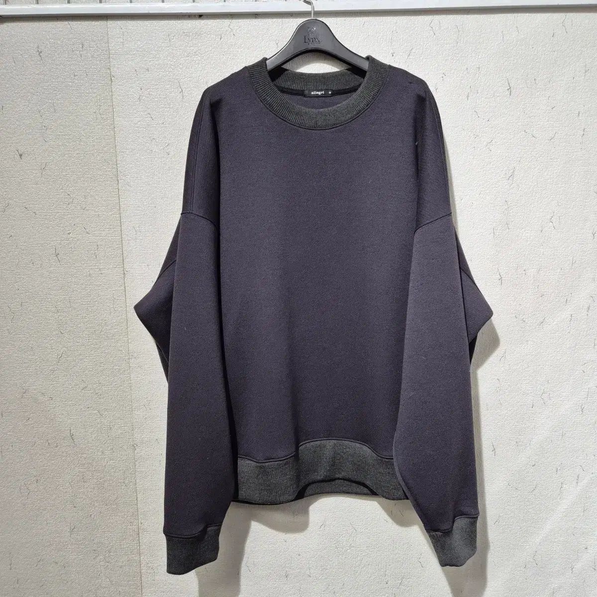 アレグリ ブラック バイカラー スウェット Tシャツ 7,281円
