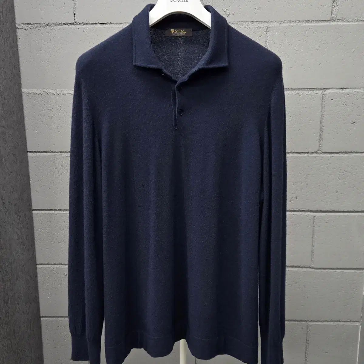 AB2 / ロロ・ピアーナ ベイビーカシミア ハーフジップ ニット 62size