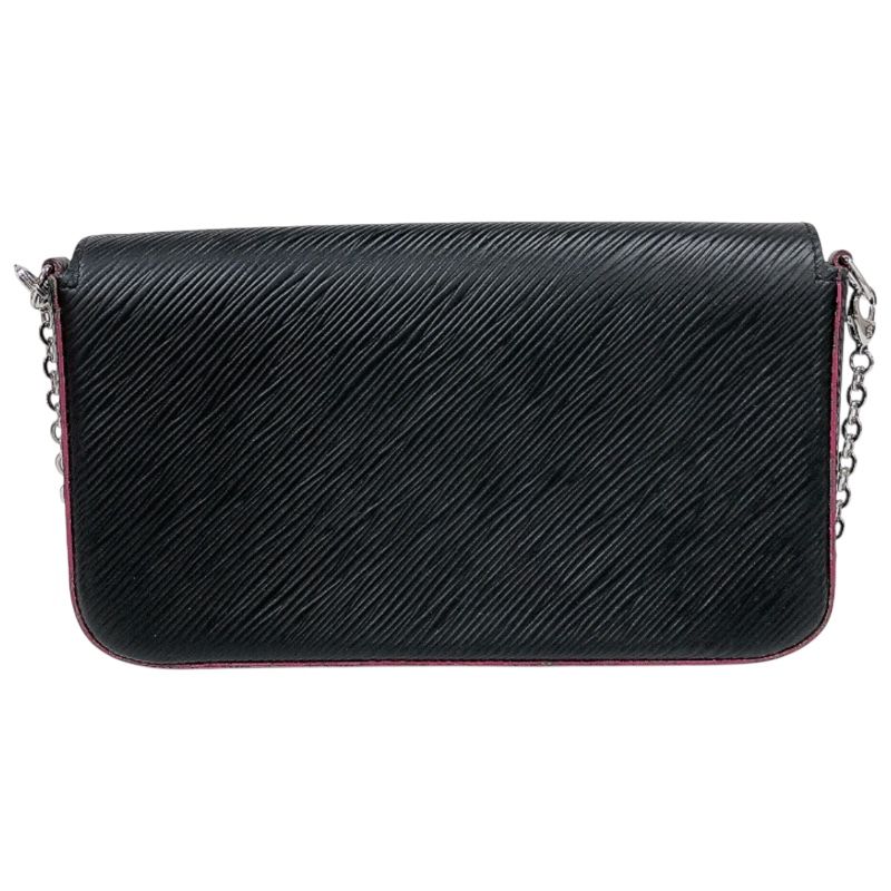 ルイ・ヴィトン LOUIS VUITTON ポシェット・フェリシー M64579 ブラック/ピンク エピ レディース ショルダーバッグ
