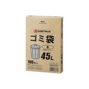 （まとめ）ジョインテックス ゴミ袋LDD黒45L 100枚 N138J-45〔×5セット〕