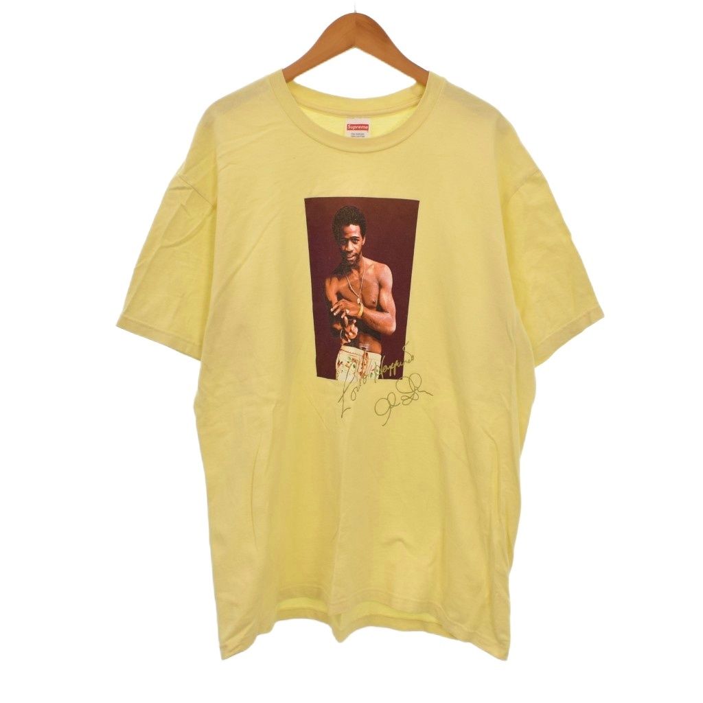 シュプリーム SUPREME 22SS Al Green Tee Tシャツ 半袖 プリント M 黄 イエロー ☆AA★ 6,497円