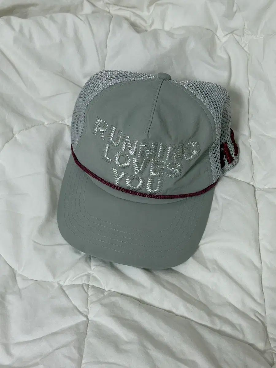 アレックスジョノ ランニング ボールキャップ グレー (RUNNING LOVES YOU)