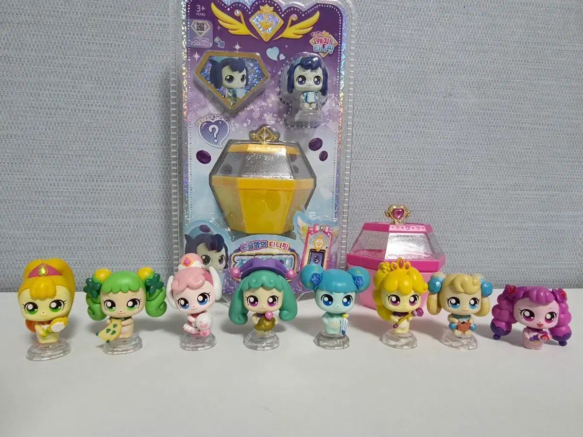 2期ティニピングまとめ売り)バレエPing+心光印彩Ping+プリンセスPingフィギュアなど9マリまとめ売り