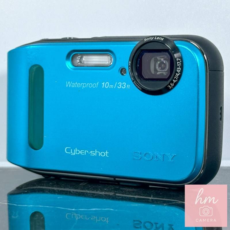 SONY Cyber-shot DSC-TF1 ブルー 1610万画素 光学4倍ズーム 広角25mm 防水 耐衝撃 コンパクトデジタルカメラ ソニー サイバーショット