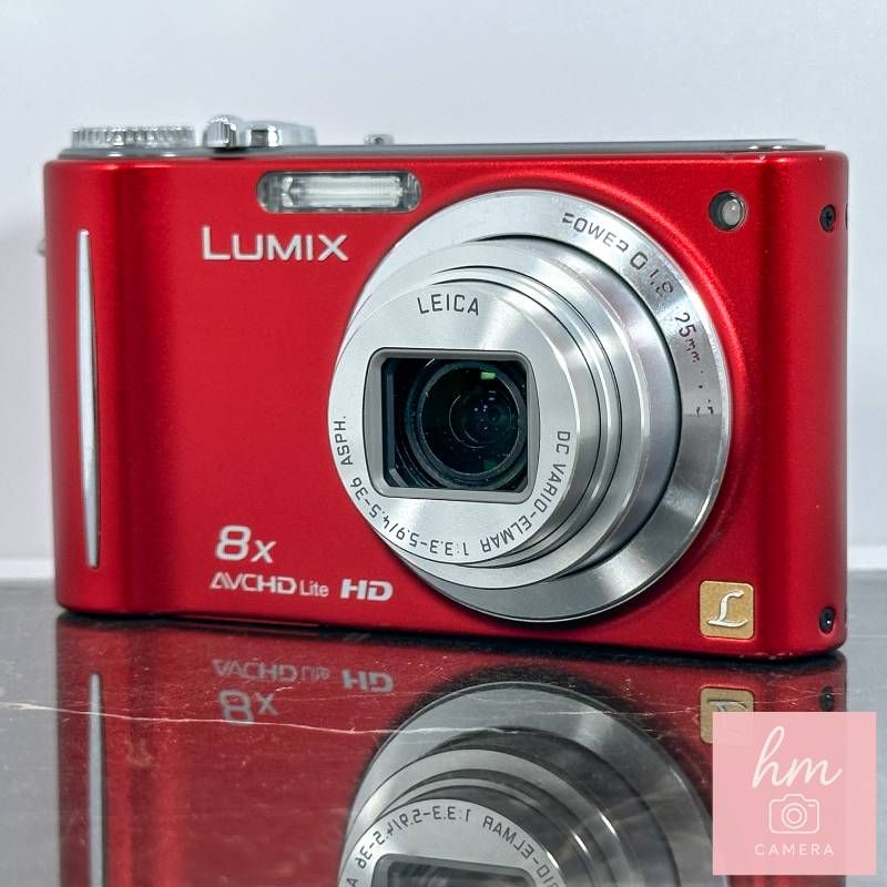 Panasonic LUMIX DMC-ZX3 レッド 1410万画素 光学8倍ズーム 広角25mm ライカレンズ スリムボディ コンパクトデジタルカメラ パナソニック ルミックス