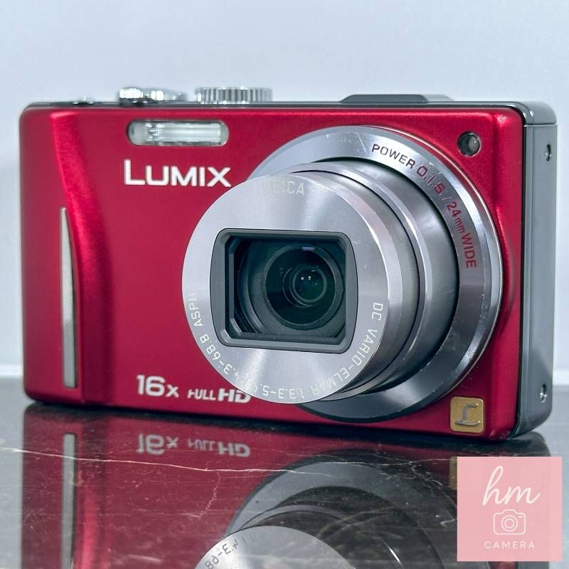 Panasonic LUMIX DMC-TZ20 レッド 1410万画素 光学16倍ズーム 広角24mm GPS搭載 ライカレンズ タッチパネル フルHD コンパクトデジタルカメラ パナソニック ルミックス