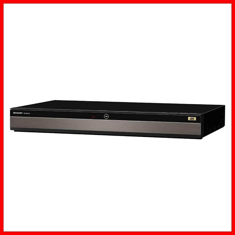 【在庫処分】3番組同時録画 4K 3TB ブルーレイレコーダー 4B-C30DT3 シャープ 4K放送 W録画/長時間録画対応