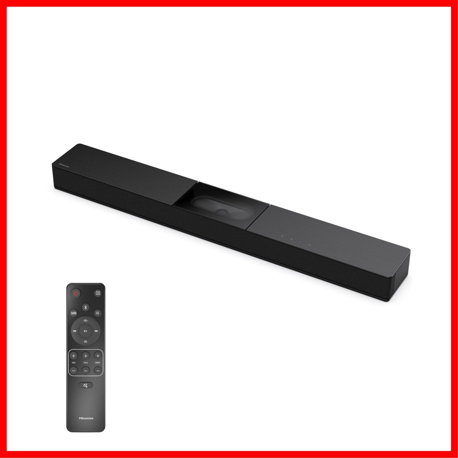 【数量限定】2.1ch サウンドバー スピーカー ハイセンス HS2000N サブウーファー内蔵 Bluetooth/HDMI/ARC対応 2024年モデル ブラック 12,229円