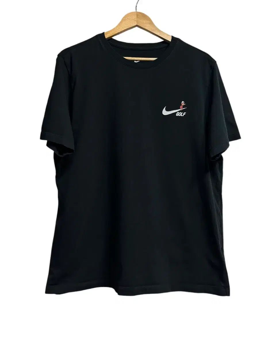 ナイキ スウッシュ ゴルフ ブラック 半袖Tシャツ XXL