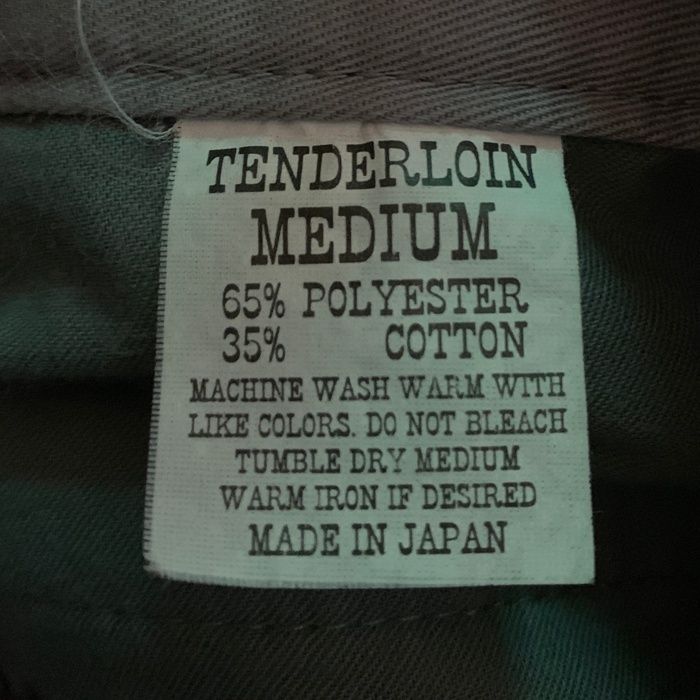 TENDERLOIN テンダーロイン T-20RG DURABLE PRESS ワークパンツ グレー
