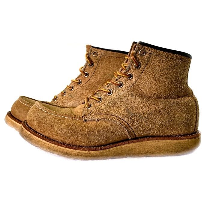 RED WING レッドウィング Irish Setter スエード アイリッシュセッター 6インチ ワークブーツ ベージュ 8173 USA製 Size 39(24.5cm~25.0cm)