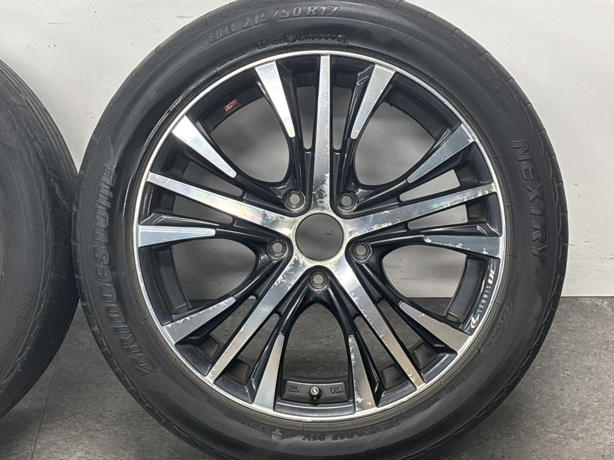 ノア ヴォクシー 等に】weds LEONIS レオニス UC 17in 6.5J +53 PCD114