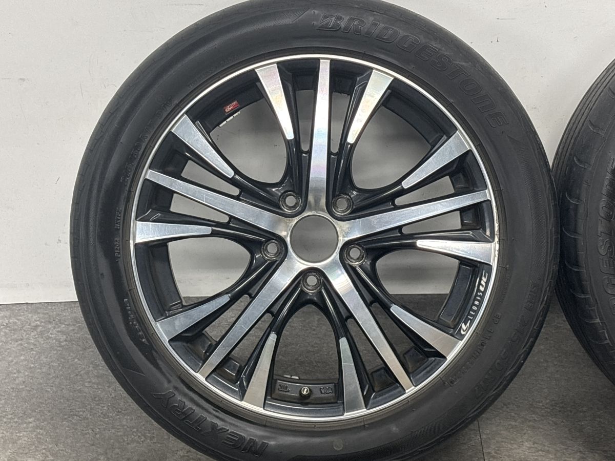 ノア ヴォクシー 等に】weds LEONIS レオニス UC 17in 6.5J +53 PCD114