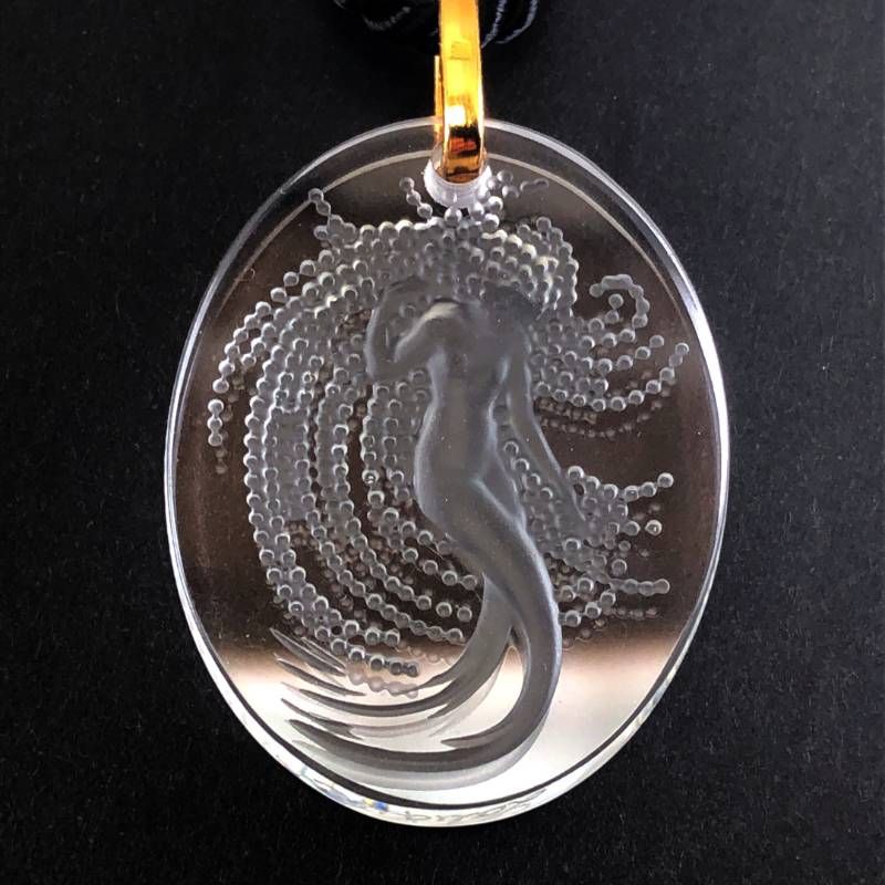 限定・美品】Lalique ラリック／ナイアード ペンダント チャーム